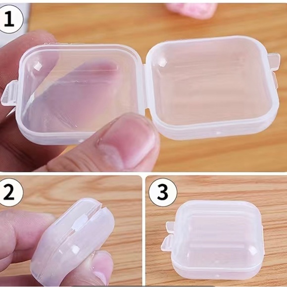 NIP 10pcs/Set Mini Empty Storage Boxs,DustProof Versatile Jewelry Organizer. - Picture 9 of 9